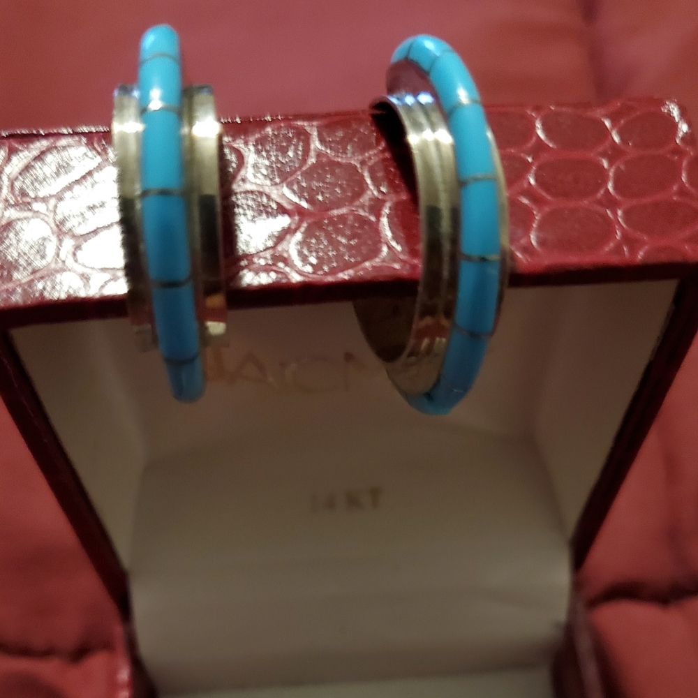 Turquoise Silver earrings